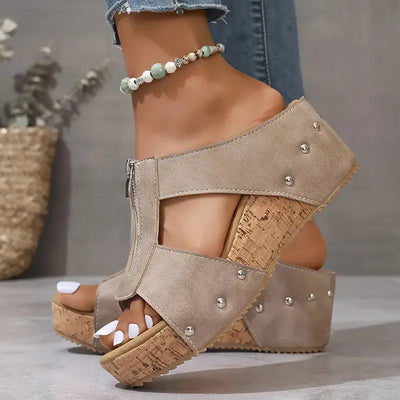Alessia™ | Orthopädische Keilsandalen mit offenen Zehen