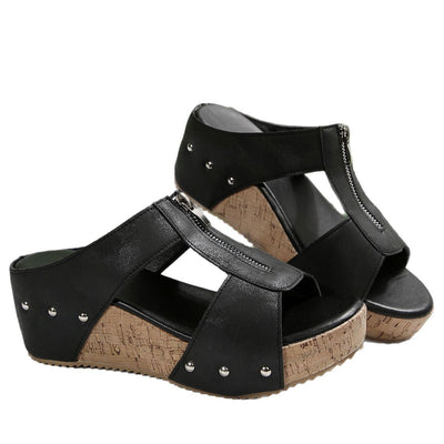 Alessia™ | Orthopädische Keilsandalen mit offenen Zehen