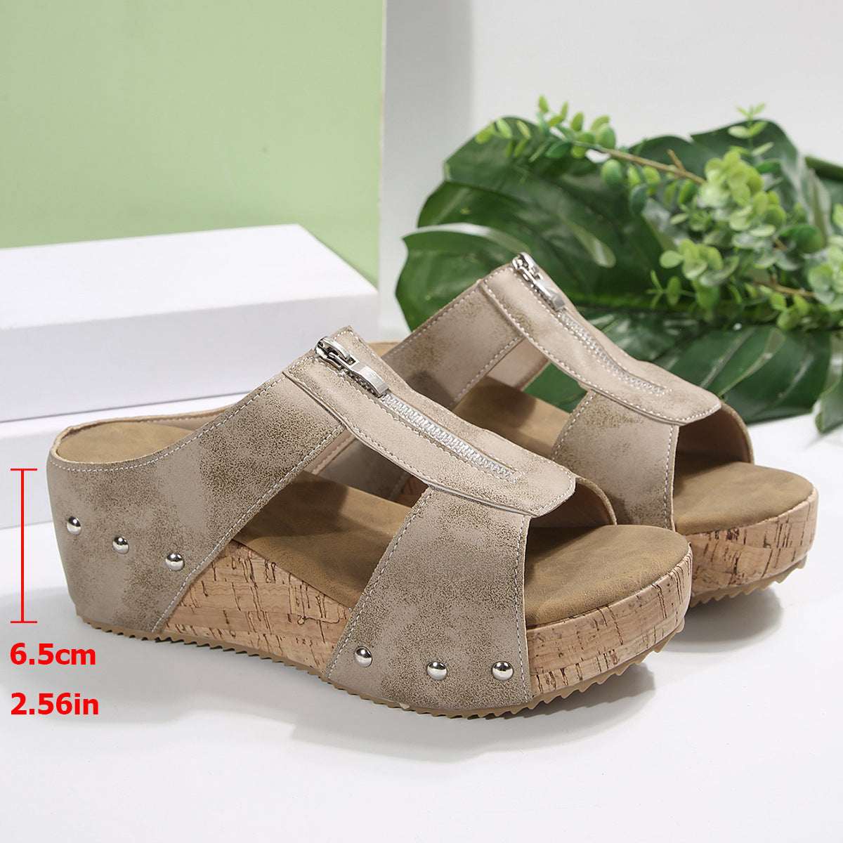 Alessia™ | Orthopädische Keilsandalen mit offenen Zehen