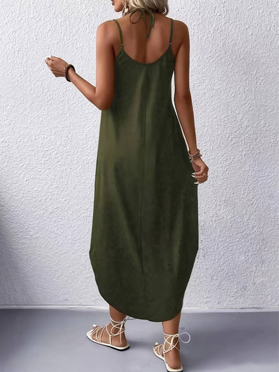 Alona | Strand Sommerkleid | Midi