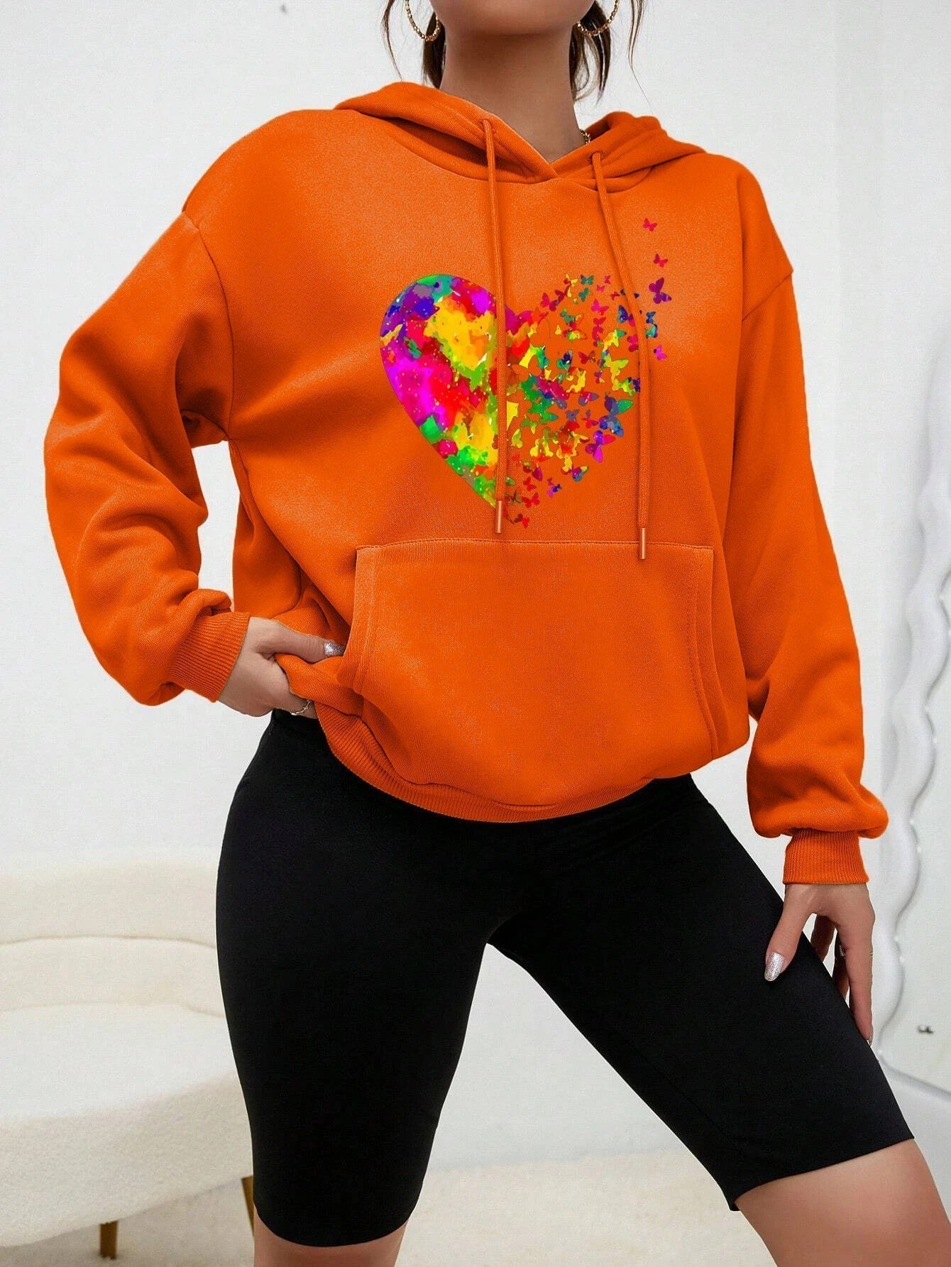 Raven® | Bedruckter Kapuzenpullover