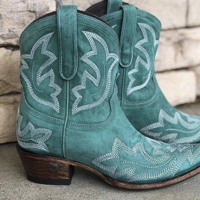 Orelia | Damen Western Cowboystiefel | Braun