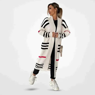 Amina | Mühelose und trendige Winter-Strickjacke