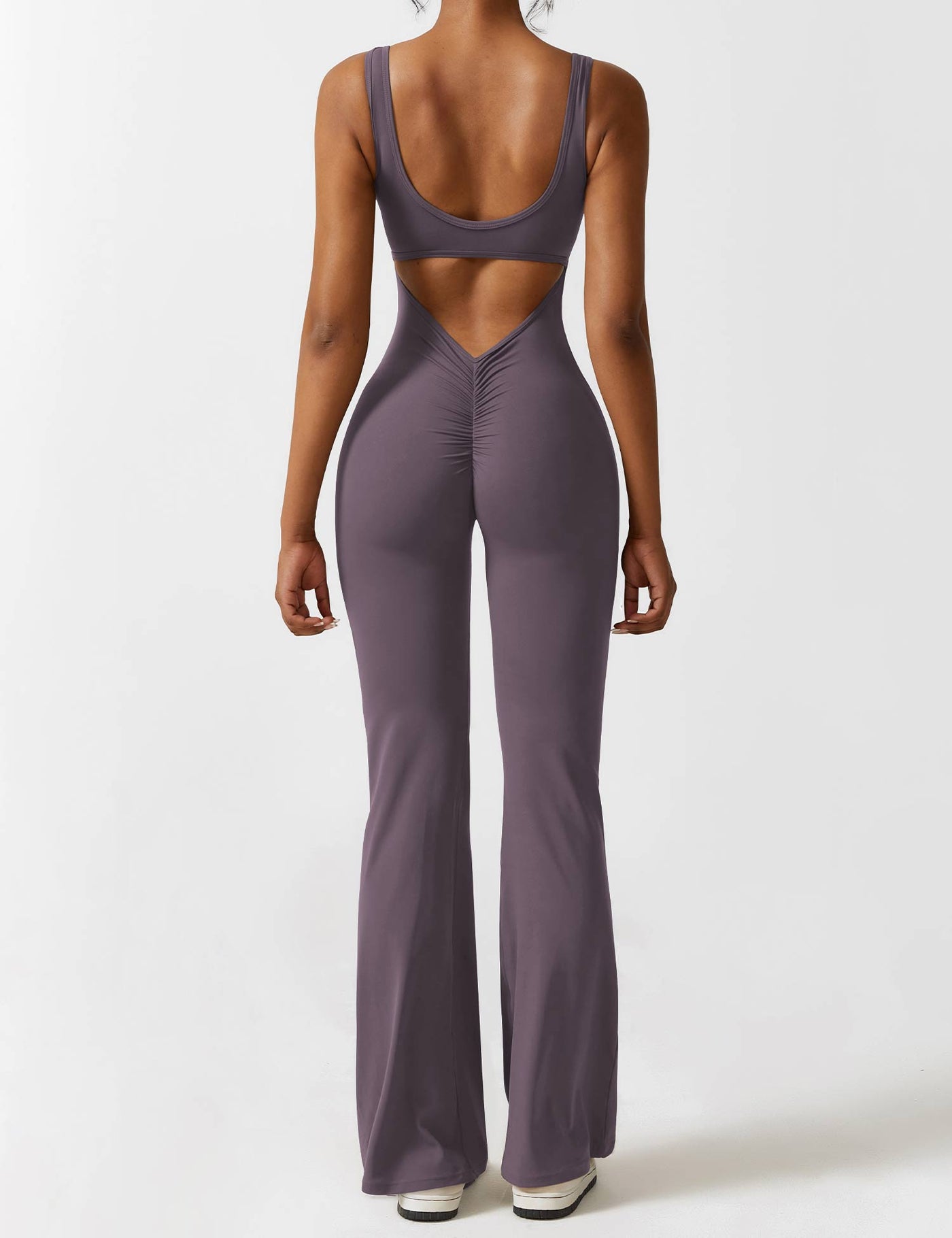 Sienna | Rückenfreier Flare-Jumpsuit